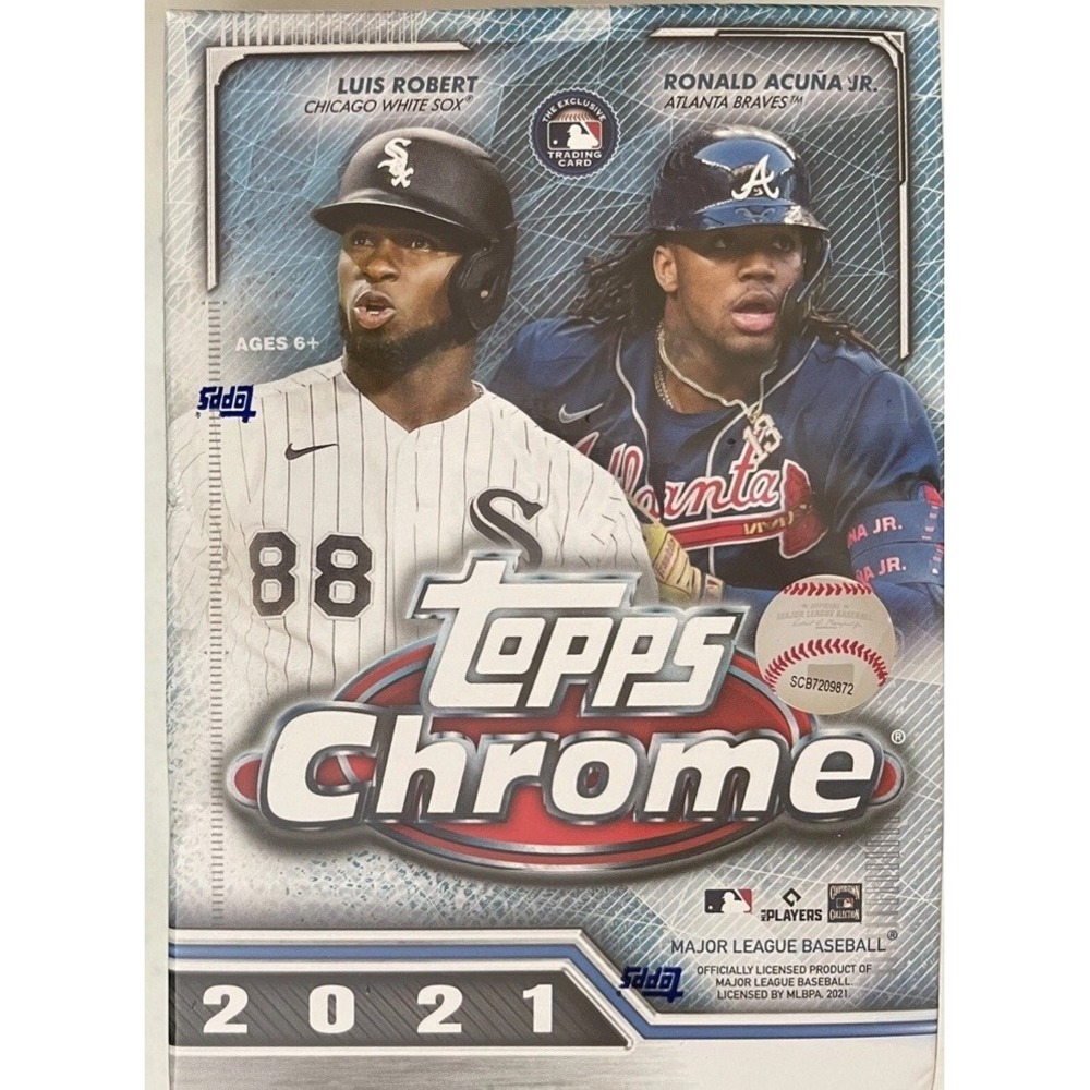 2021 Topps MLB Chrome Baseball Blaster Box BRAND NEW & SEALED - Picture 1 of 1